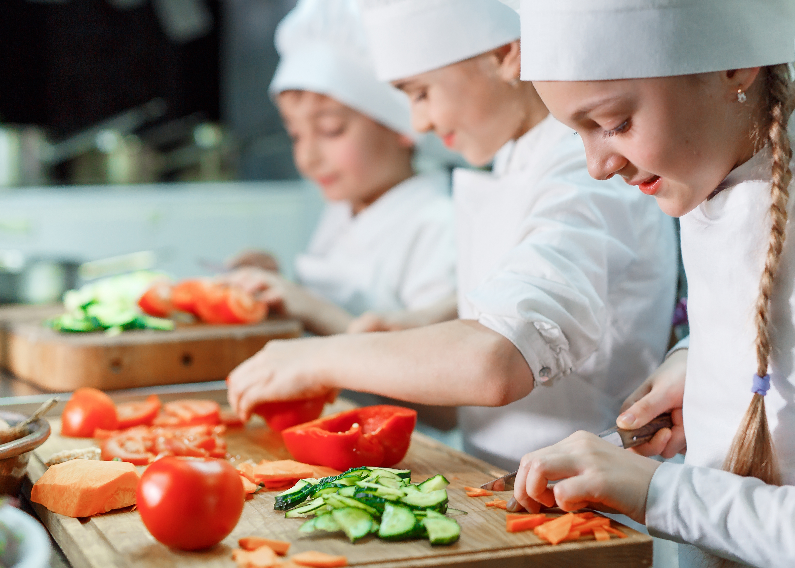 Teens Cooking