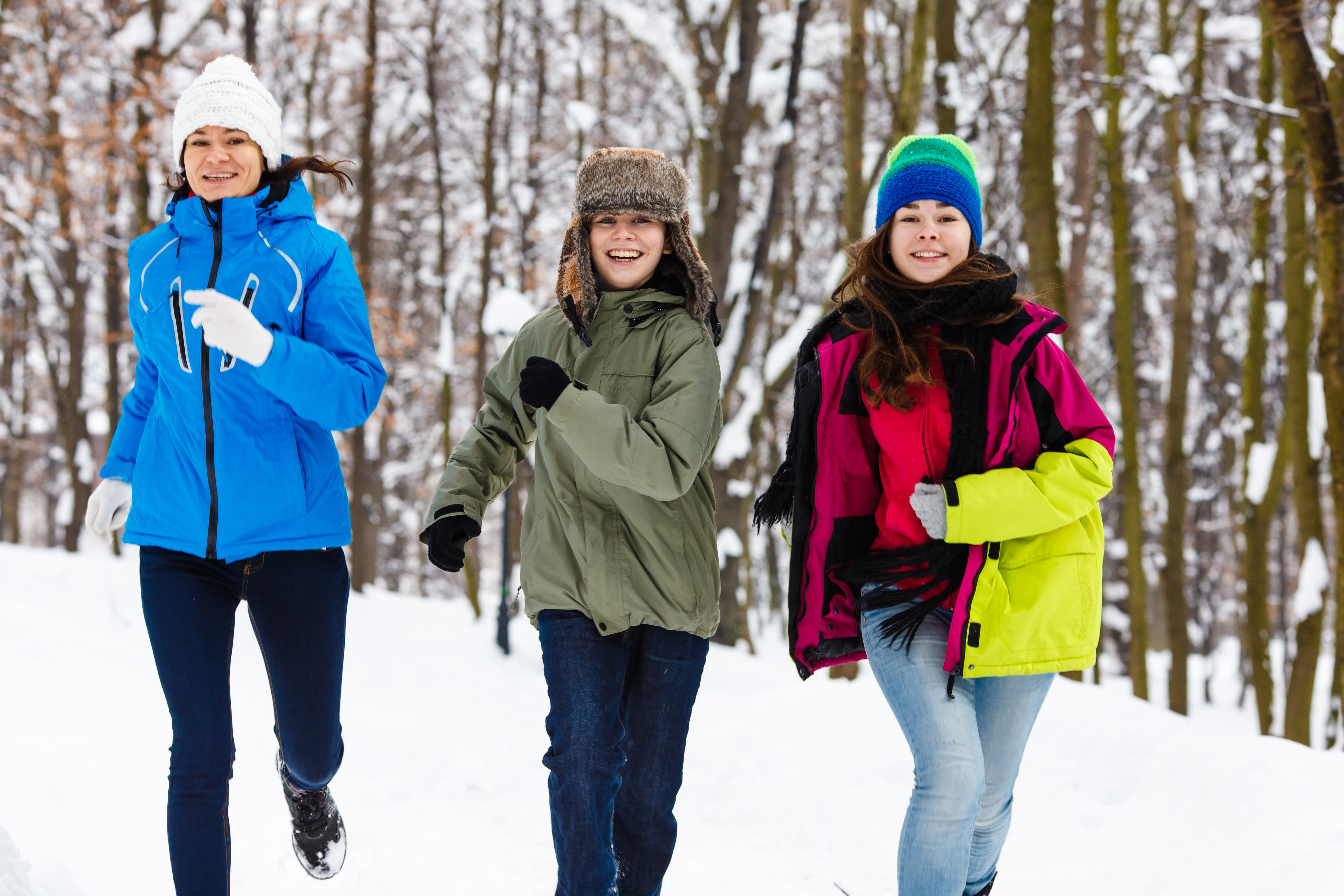 Family Winter Exercise