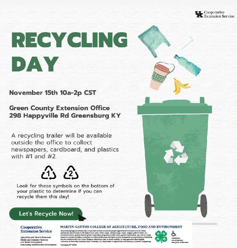 Recycling Day Flier